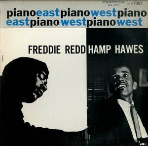 A00592756/LP/フレディ・レッド / ハンプトン・ホーズ「Piano: East/West (1985年・OJC-1705・バップ)」