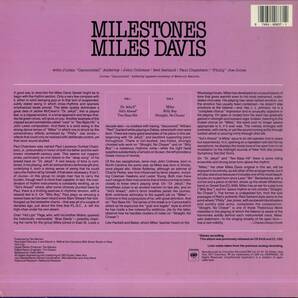 A00592828/LP/マイルス・デイヴィス (MILES DAVIS)「Milestones (CJ-40837・ハードバップ・モードジャズ・MODAL)」の画像2