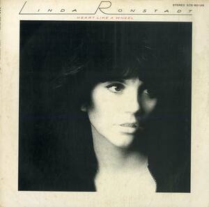 A00589495/LP/リンダ・ロンシュタット(LINDA RONSTADT)「悪いあなた Heart Like A Wheel (1974年・ECS-80129・カントリーロック)」