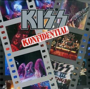 B00181076/LD/キッス (KISS)「Konfidential 1993 ～Kiss アライヴ III (1993年・PHLS-6・ハードロック・アリーナロック)」