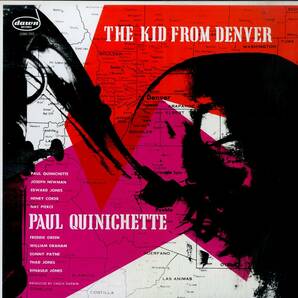 A00592085/LP/ポール・クイニシェット (PAUL QUINICHETTE)「The Kid From Denver (1988年・22WB-7013)」の画像1