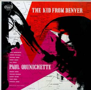 A00592085/LP/ポール・クイニシェット (PAUL QUINICHETTE)「The Kid From Denver (1988年・22WB-7013)」