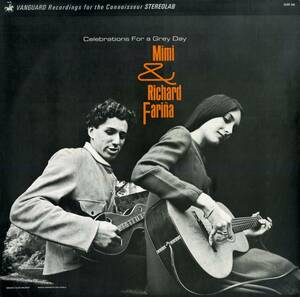 A00592579/LP/ミミ & リチャード・ファリーニャ (MIMI & RICHARD FARINA)「Celebrations For A Grey Da (1978年・GXF-49・フォークロック