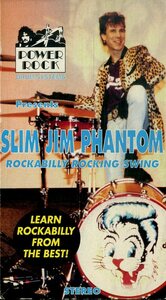 H00021498/VHSビデオ/SLIM JIM PHANTOM 「SLIM JIM PHANTOM Rockabilly Rocking Swing POWER ROCK VIDEO」