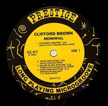 A00591787/LP/クリフォード・ブラウン「Clifford Brown Memorial」_画像3