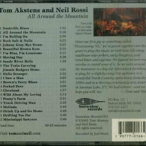 D00160614/CD/トム・アクステンス & ニール・ロッシ「All Around The Mountain (2005年・051)」の画像2