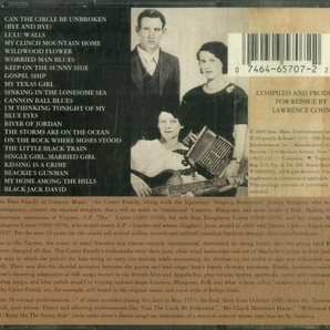 D00160793/CD/カーター・ファミリー (THE ORIGINAL CARTER FAMILY)「Can The Circle Be Unbroken / Country Musics First Family (2000年の画像2