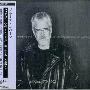D00160675/CD/ブルース・コバーン (BRUCE COCKBURN)「Anything Anytime Anywhere - Singles 1979-2002 シングルズ (2002年・MSIF-3914・の画像1