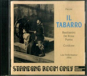 D00154023/CD/Mario Cordone「Puccini / Il Tabarro」