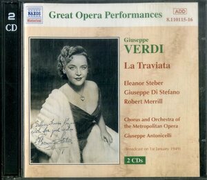 D00154028/CD2枚組/エレノア・スティーバー「ヴェルディ：La Traviata」