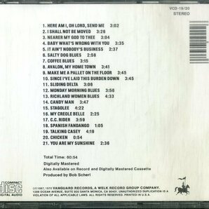 D00160738/CD/ミシシッピ・ジョン・ハート「The Best Of Mississippi John Hurt (1989年・VCD-19-20・カントリーブルース・デルタブルーの画像2