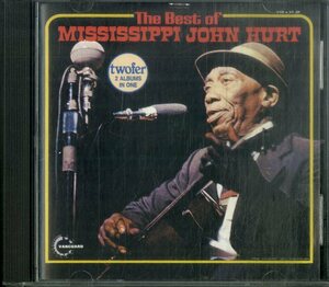 D00160738/CD/ミシシッピ・ジョン・ハート「The Best Of Mississippi John Hurt (1989年・VCD-19-20・カントリーブルース・デルタブルー