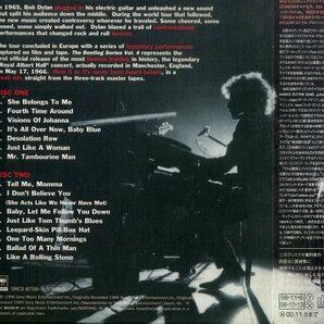 D00160656/CD/ボブ・ディラン (BOB DYLAN)「Live 1966 (The Royal Albert Hall Concert) (1998年・SRCS-8758-9・フォークロック・リズムの画像2