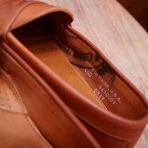 極美品◎【RANCOURT&Co.】ランコート ウイスキーコードバン US6.5D ビジネスカジュアル メンズ 革靴 の画像9