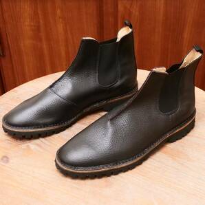 新品同様◎【TST】ティーエスティー サイドゴアブーツ EU43 ブラック メンズ カジュアル 革靴の画像2
