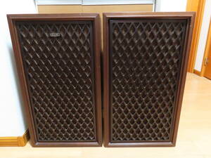 CORAL BX-1101 operation goods pair 4way5 speaker real wood tree ..