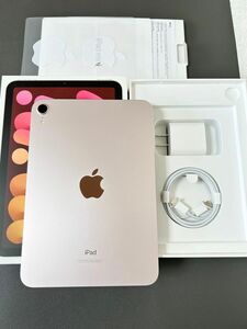 【美品】iPad mini Wi-Fi 256GB ピンク YAMADA電気購入品 2021年モデル 多少の金額調整のみ対応