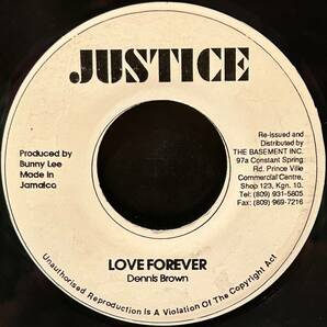 Dennis Brown - Love Forever / Carlton & the Shoesの大名曲「Love Me Forever」を、80sなアレンジでカバーした1枚！の画像1