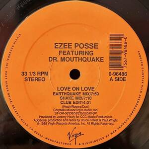 Ezee Posse Featuring Dr. Mouthquake - Love On Love / セカンド・サマー・オブ・ラブ直撃の多幸感溢れる大ヒット・チューン！