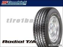 送料無料(法人宛) BFグッドリッチ ラジアルT/A P205/60R15 90S ホワイトレター ■ BFGoodrich Radial T/A 205/60-15 【27579】_画像1