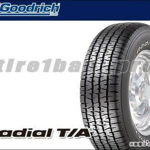 送料無料(法人宛) BFグッドリッチ ラジアルT/A P205/70R14 93S ホワイトレター ■ BFGoodrich Radial T/A 205/70-14 【27596】の画像1