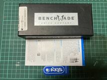 Benchmade 11941 ブルー ナイフ 。ベンチメイド 登山 釣り キャンプ ブッシュクラフト クマ対策 護身用 狩猟 鹿狩 猪狩 熊狩 クマ_画像4