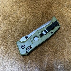 Benchmade ベンチメイド 273FE-2 グリーン カラー // ブッシュクラフト キャンプ アウトドア ボルダリング の画像2