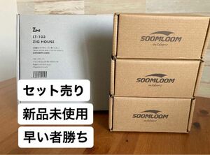 【セット売り】ゼインアーツ ジグハウスとsoomloom LEDランタン3つ