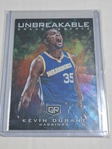 Kevin Durant 2016-17 Grand Reserve Unbreakable #UN-6 Golden State Warriors _画像1