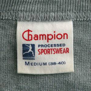 Champion Rochester 復刻 チャンピオン ロチェスター ランタグ 霜降りグレー ヘンリーネック Mサイズの画像2