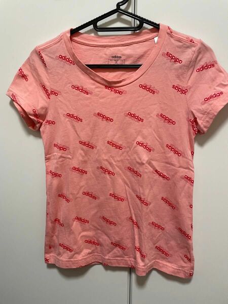 Tシャツ 半袖　adidas ピンク