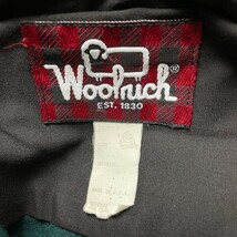 定番モデル! 80s USA製 WOOLRICH ウールリッチ ヴィンテージ コットン 長袖 ワークシャツ グリーン 緑 XLサイズ メンズ アメカジ 古着 希少_画像6