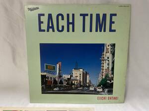 ■邦楽LP 大滝詠一 ナイアガラ/EACH TIME スリーブ有