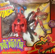 '98 TOYBIZ『SPIDER-MAN SNEAK ATTACK SUPER BUG BUSTERS』SPIDER RIDER アクションフィギュア スパイダーマン_画像2