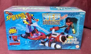 '97 TOYBIZ『SPIDER-MAN』WEB SPLASHERS DELUXE アクションフィギュア SPIDEY'S WAVE JUMPER スパイダーマン