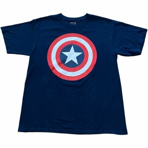 MARVEL マーベル 半袖プリントTシャツ キャプテン・アメリカ L