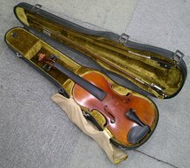 管理番号=c0685035【中古】SUZUKI VIOLIN NAGOYA NO.580 Size 4/4 JUNK 鈴木バイオリン ジャンク 現状渡し_画像1