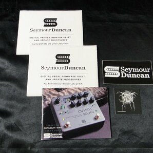 【中古】Seymour Duncan セイモア ダンカン Dark Sun Digital Delay & Reverb デジタルディレイ＆リバーブ JUNK ジャンク 現状渡しの画像9