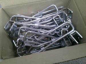  control number =c0682089[ used ] No-brand free hanger rack for 2 step hook 20 piece SET JUNK Junk present condition delivery 