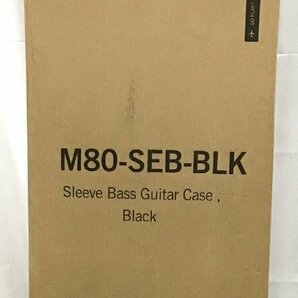 【中古】MONO モノ M80 SEB-BLK BASS SLEEVE (Black) ベース用ギグバッグ 開封済み未使用品 現状渡しの画像5