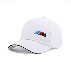 即決◇BMW 帽子 スポーツ コットンツイル刺繍ロゴ ゴルフ 野球帽 IIM 白