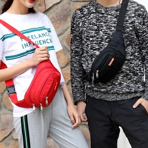  free shipping belt bag pochette waist bag shoulder bag bag men's lady's adjustment possibility storage great number travel outing 