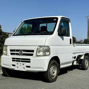 平成17年 ホンダ アクティ トラック 4WD エアコン・パワーステ・エアバック! 機関良好! タイベル交換済! 売り切り!の画像1