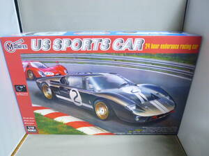 マグニファイア 1/12 フォード GT40 MK.II ルマン24h 1966 FORD US SPORTS CAR トランペッター