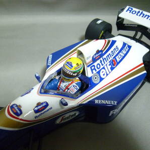 PMA 1/18 ウィリアムズ ルノー FW16 A.セナ ロスマンズ仕様 1994 Williams Renault Sennaの画像7