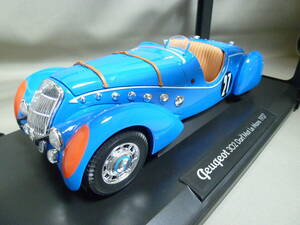 ノレブ 1/18 プジョー 302 DARL'MAT ロードスター ルマン 24h LM 1937 PEUGEOT ROADSTER NOREV