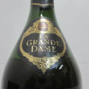 【古酒】長期保管品 LA GRANDE DAME 1985 VEUVE CLICQUOT ヴーヴクリコ グランダム スパークリングワイン 残量不明の画像4