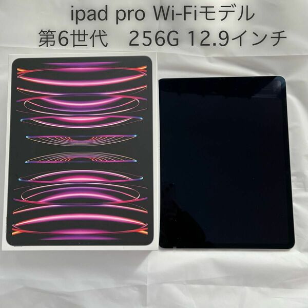 iPad Pro Wi-Fiモデル　第6世代　256G 12.9インチ　Apple タブレット　2022年モデル　スペースグレイ
