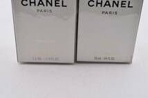 未使用 7.5ml Chanel シャネル No19 PARFUM パルファム 香水 2セット 箱付き b0306011_画像3