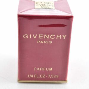  unused 7.5ml GIVENCHY Givenchy L'INTERDIT PARFUM Ran te Rudy Pal fam perfume box attaching a2035